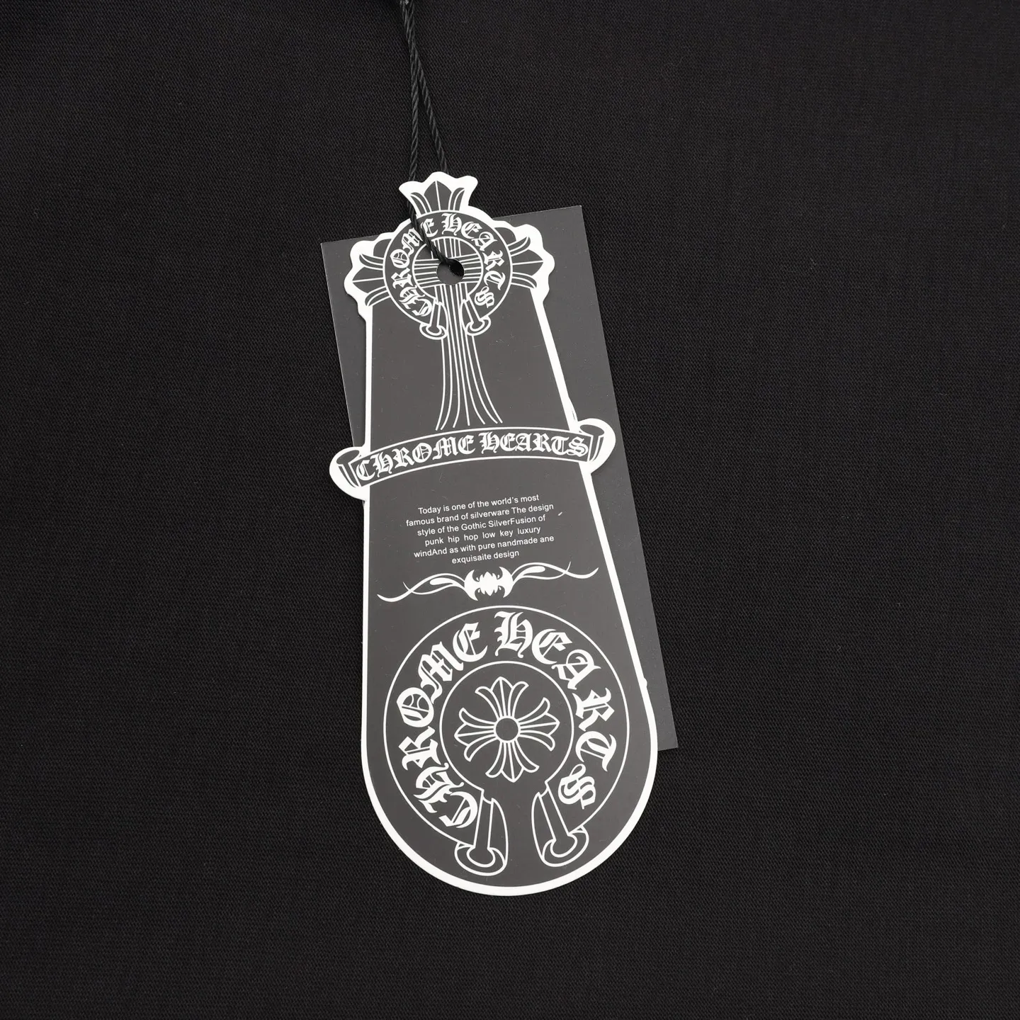 CHROME HEARTS CH Blue T ， + ， ， Same Style。 Size：S-XL